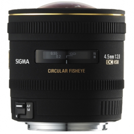 Sigma 4.5mm F2.8 EX DC HSM Circular Fisheye za Canon